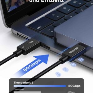 UGREEN Thunderbolt 5 240W USB-C Cable 1M 120Gbps