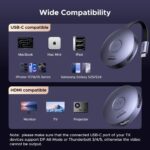 UGREEN Magnetic Wireless USB-C Transmitter & HDMI Receiver