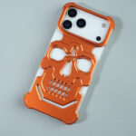 Aluminium Skull Frame Protective Case for iPhone 17 & 18 Series | Metal Bumper Shockproof Case - Image 9