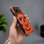 Aluminium Skull Frame Protective Case for iPhone 17 & 18 Series | Metal Bumper Shockproof Case - Image 3