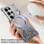 Aluminum Alloy Magnetic 360° Bracket Phone Case