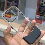 Anti-Yellow 2-Part Polycarbonate Case for iPhone With Metal Button | Clear Slim Protective Case - Image 4