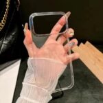 Anti-Yellow Slim Hard PC Transparent Cover for iPhone