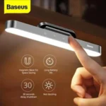 Baseus Magnetic Stepless Dimming Charging Desk Lamp – Rechargeable LED Light for Bedroom, Kitchen & Study