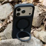 Carbon Rotating Case for iPhone with Metal Stand & MagSafe