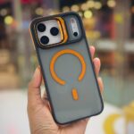 Case Pro MagSafe Camera Glass Protector Stand for iPhone