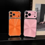Chrome Edge Slim Camera Guard Case for iPhone