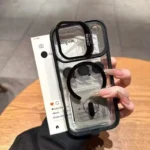 Clear Transparent MagSafe Bumper Case for iPhone with Lens Protector | AIYOZON - Image 3