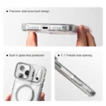 Crystal Clear MagSafe Camera Guard Stand Case for iPhone - Image 5