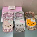 Cute Hello Kitty Faux Diamond Case for iPhone - Image 8
