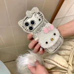 Cute Hello Kitty Faux Diamond Case for iPhone - Image 2