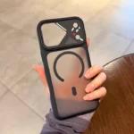 Cyber Grid Frosted MagSafe iPhone Case | AIYOZON - Image 3