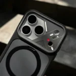 Cyber Grid Metal Stand MagSafe Case for iPhone - Image 6