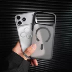 Detachable Camera Protector MagSafe Case for iPhone | Matte Bumper Cover | AIYOZON - Image 5