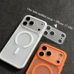 Detachable Camera Protector MagSafe Case for iPhone | Matte Bumper Cover | AIYOZON - Image 11