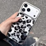 Electroplated Leopard Design Case for iPhone - Image 2
