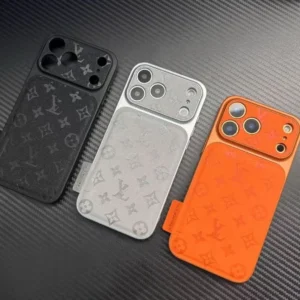 Fashionable Premium Leather Texture Back Cover for iPhone