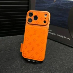 Fashionable Premium Leather Texture Back Cover for iPhone
