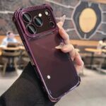 Four Airbags Transparent Soft Cover for iPhone