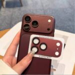 Full Plate Metal Alloy Camera Protector for iPhone