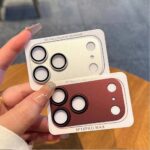 Full Plate Metal Alloy Camera Protector for iPhone - Image 2