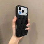 Honeycomb 3D Soft Flexible Cover for iPhone | Unique Design | AIYOZON - Image 2