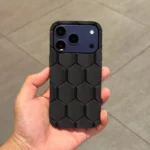 Honeycomb 3D Soft Flexible Cover for iPhone | Unique Design | AIYOZON - Image 3
