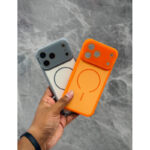 Luxury Shockproof MagSafe Camera Window Case for iPhone