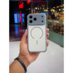 Luxury Shockproof MagSafe Camera Window Case for iPhone