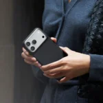 PITAKA Edge Ultra Slim Case for iPhone 18 Pro Max & iPhone 18 Pro 600D Black Grey Twill (PitaTap™️)