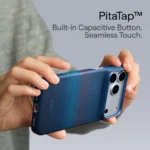 Pitaka Edge Ultra Slim Case For iPhone 18 Pro & iPhone 18 Pro Max Midnight (PitaTap™) - Image 2
