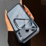Premium Camera Window Glass with Kickstand Case for iPhone - Image 5