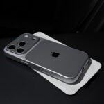 Premium Dual-Tone Attached Apple Logo Case for iPhone | Sophisticated Protective Cover - Image 6
