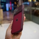 Premium Leather Textured Grip & Lens Protection Case for iPhone - Image 7