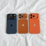 Premium Rexine Leather Camera Cutout Case for iPhone