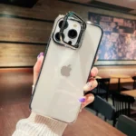 Premium Window Anti-Yellow Case for iPhone With Camera Glass