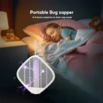 Qualitell Foldable Electric Mosquito Swatter V1