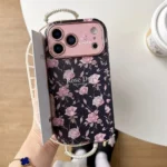 Rose Diary Romantic Rose Print Soft Case for iPhone | Anti-Fingerprint Drop-Proof Protective Cover - Image 4