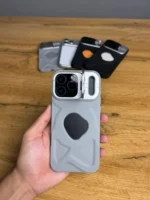 Silicone Soft MagSafe Cover for iPhone | Camera Stand - Image 4