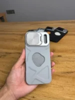 Silicone Soft MagSafe Cover for iPhone | Camera Stand - Image 3