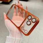 Slim Fit Matte Polycarbonate Hard PC Case with Camera Lens Protector for iPhone - Image 3