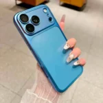 Slim Fit Matte Polycarbonate Hard PC Case with Camera Lens Protector for iPhone - Image 7