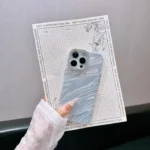 Water Ripple Wavy iPhone Case with Stone Camera Bumper - Image 2
