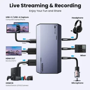 UGREEN CM700 4K 60Hz HDMI Video Capture Card