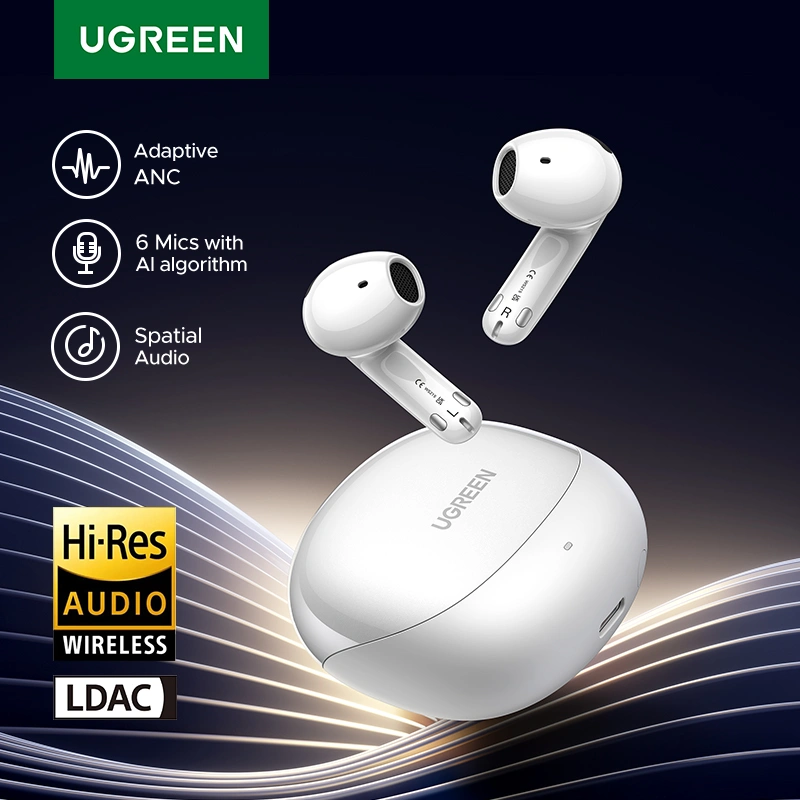 UGREEN HiTune H6 Pro Hybrid ANC Wireless Earbuds UGREEN HiTune H6 Pro Hybrid ANC Wireless Earbuds