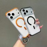 Ultra-Thin Frameless Matte Magnetic Case for iPhone