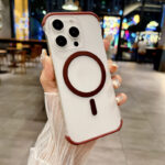 Ultra-Thin Frameless Matte Magnetic Case for iPhone