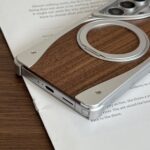 Walnut Metal Frameless 360° Rotation Holder MagSafe Case for Samsung Galaxy | Titanium - Image 7