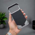 Walnut Wood Metal Magnetic 360° Rotation Case for iPhone