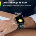 Amazfit Pop 3S AMOLED Bluetooth Calling Smart Watch